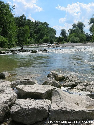 Riverrestoration Isar